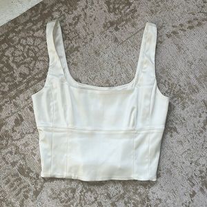 Wilfred Pearly Corset Top Aritzia Holiday